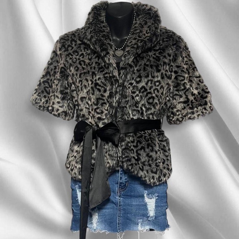 Y2K Costa Blanca Cheetah Jacket